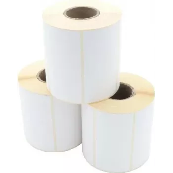 ARTDEV etichette a trasferimento termico 100 x 50 mm, anima 40 mm, rotolo 103 mm, 930 etichette, bianco