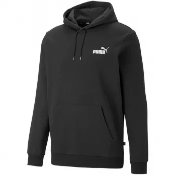 PUMA ESS+ 2 Col Small Logo Hoodie FL nero