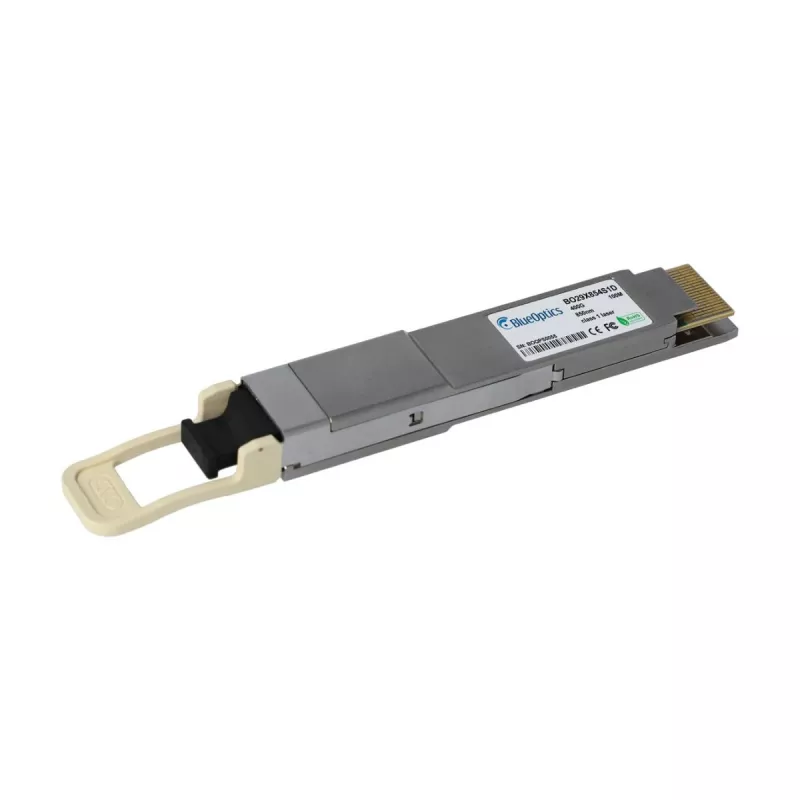 BlueOptics QSFP-DD 400GBASE-DR4 ricetrasmettitore, MPO-12, 1310nm, 500m SMF, compatibile con Finisar FTCD8613E2PCM