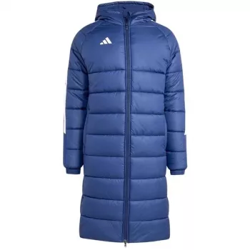 adidas Tiro 24 giacca imbottita lunga uomo Team Navy Blue 2 / bianco taglia M