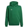 adidas Entrada 22 felpa con cappuccio bambino verde 116cm