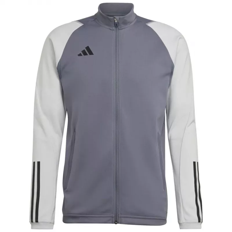 adidas Tiro 23 Competition felpa da allenamento uomo grigio HP1908