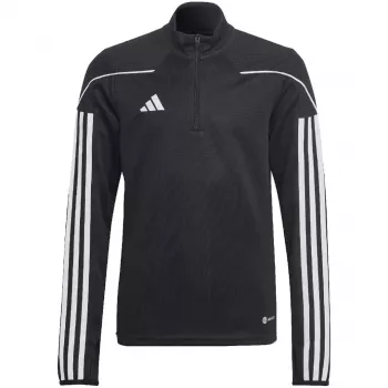 adidas Tiro 23 League maglia da allenamento bambino felpa nero/bianco taglia 152 cm