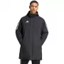 adidas Tiro 24 Stadium Parka giacca uomo nero/bianco L