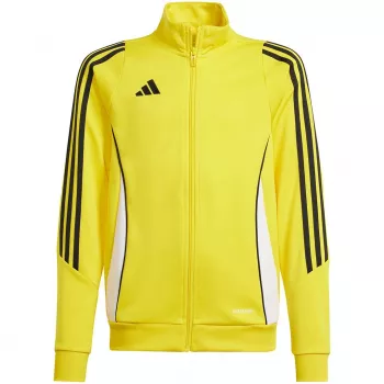 adidas Tiro 24 felpa da allenamento bambino - giallo, 128 cm