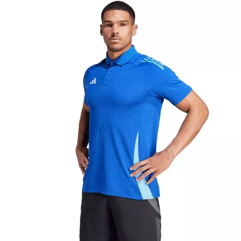 adidas Tiro 24 Competition polo uomo Team Royal Blue/bianco 2XL