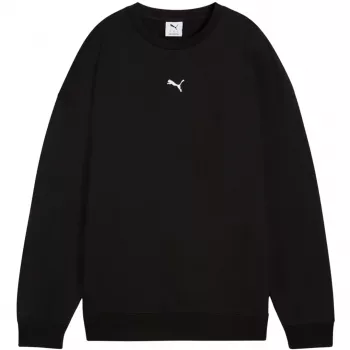 Puma ESS Oversized Crew felpa girocollo donna TR nero taglia L