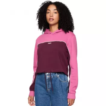 FIREANGEL Fila Laagna felpa donna rosa/bordeaux FAW0907 43200 L