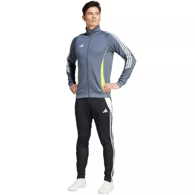 adidas Tiro 24 Training felpa uomo grigio IV6939 S