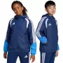 adidas Tiro 26 Competition giacca all-weather bambino Team Navy Blue 140cm