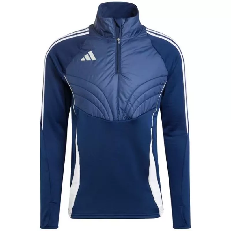 adidas Tiro 24 Winterized hoodie uomo Team Navy Blue/bianco taglia M