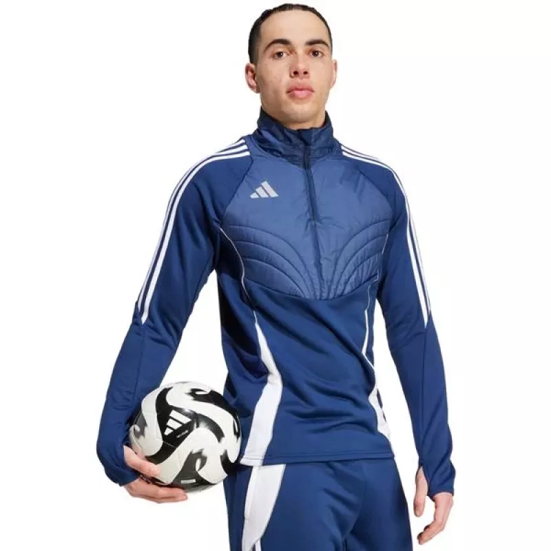 adidas Tiro 24 Winterized hoodie uomo Team Navy Blue/bianco taglia M