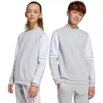 adidas Squadra 25 Sweat Crew felpa bambino grigio JD4824 152 cm