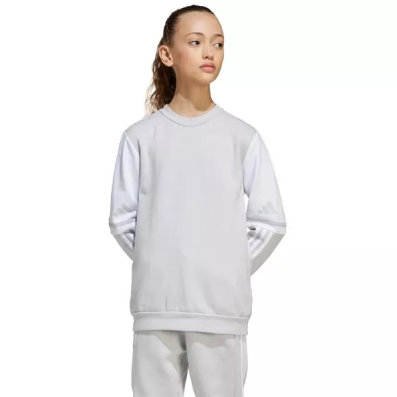 adidas Squadra 25 Sweat Crew felpa bambino grigio JD4824 152 cm