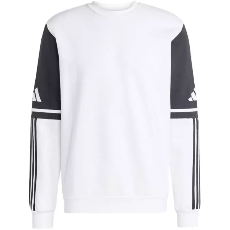 adidas Squadra 25 Sweat Crew felpa uomo bianco/nero taglia M