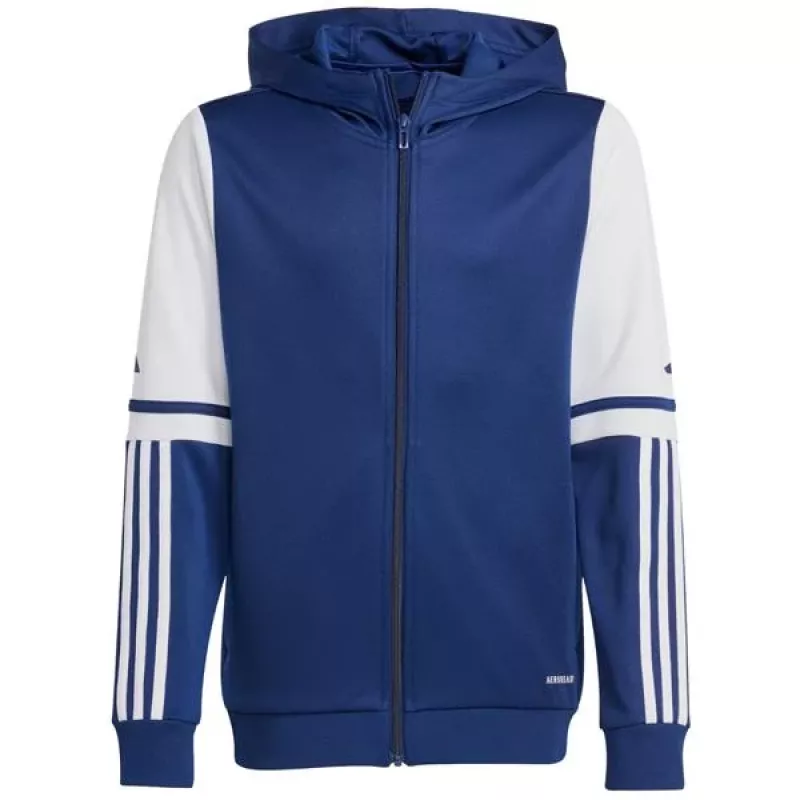 adidas Squadra 25 hoody bambino Team Navy Blue/bianco taglia 152