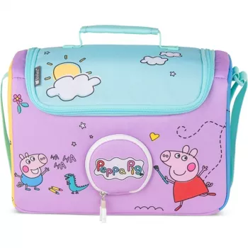 Tonies HörSpiel Transporter - Peppa Pig borsa per Toniebox e personaggi Tonies, rosa