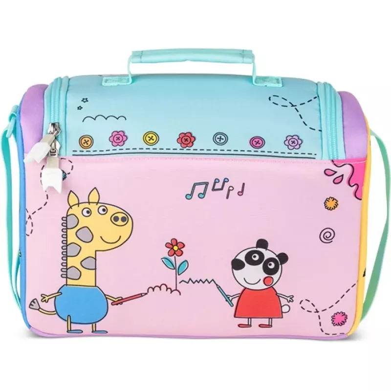 Tonies HörSpiel Transporter - Peppa Pig borsa per Toniebox e personaggi Tonies, rosa