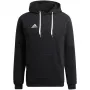 adidas Entrada 22 felpa con cappuccio uomo nero L