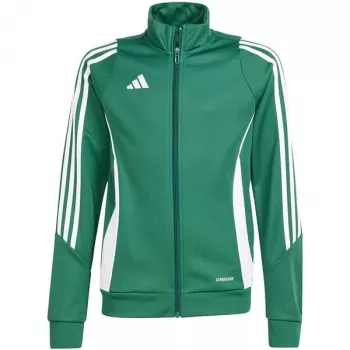 adidas Tiro 24 felpa da allenamento bambino verde IR7503 152cm