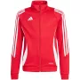 adidas Tiro 24 felpa da allenamento bambino rosso IR7502 140cm