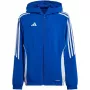 adidas Tiro 24 top da allenamento junior Team Royal Blue/bianco 152cm