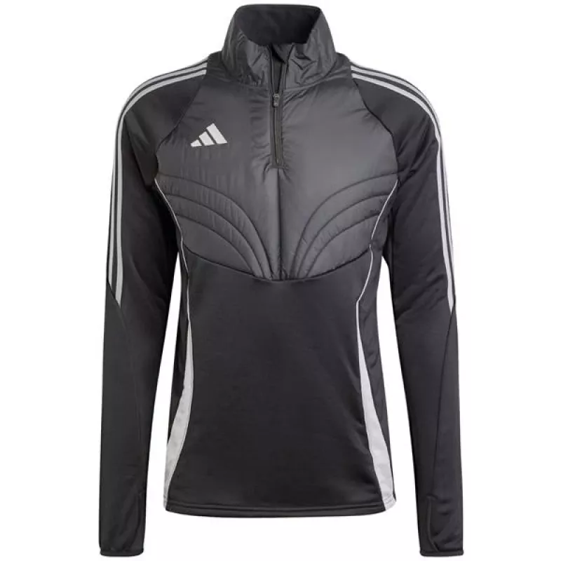 adidas Tiro 24 Winterized felpa uomo grigio/nero taglia L