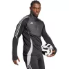 adidas Tiro 24 Winterized felpa uomo grigio/nero taglia L