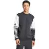 adidas Squadra 25 Sweat Crew felpa uomo nero XL