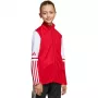 adidas Squadra 25 felpa da allenamento per bambino Team Power Red/bianco 164cm
