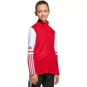 adidas Squadra 25 felpa da allenamento per bambino rosso 140cm