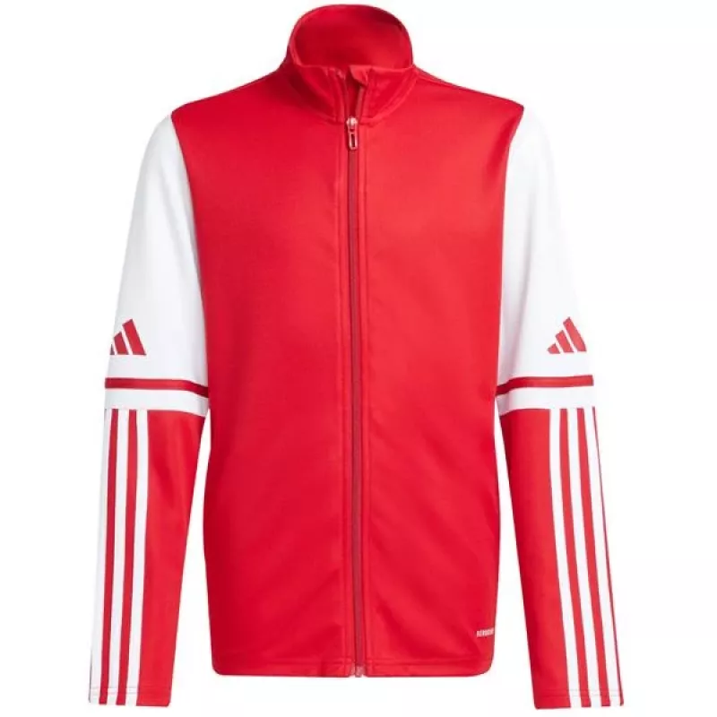 adidas Squadra 25 felpa da allenamento per bambino rosso 140cm