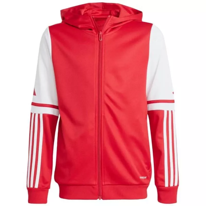 adidas Squadra 25 Hoody bambino rosso/bianco 152cm