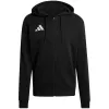 adidas Entrada 26 Felpa con cappuccio full zip uomo nera Medium