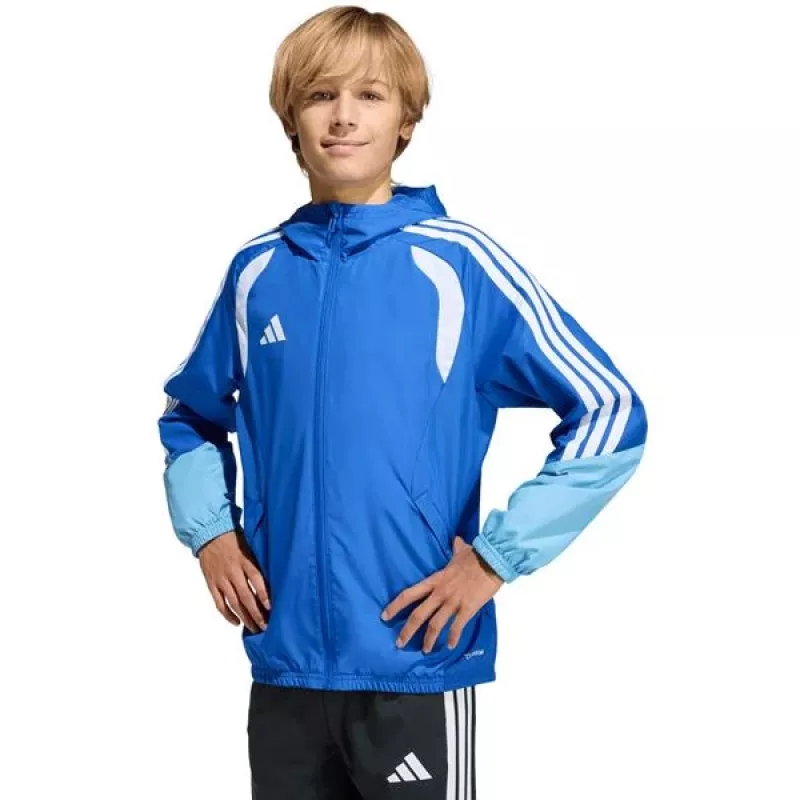 adidas Tiro 26 Competition All Weather Giacca Junior Team Navy Blue 2 / bianco 140 cm