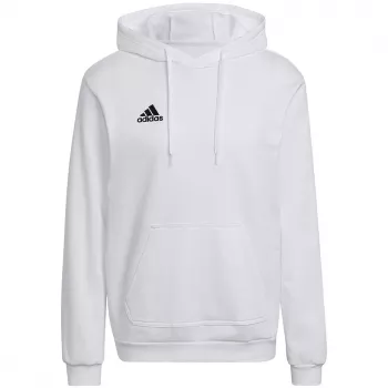 adidas Entrada 22 Felpa con cappuccio uomo bianco HG6302 2XL