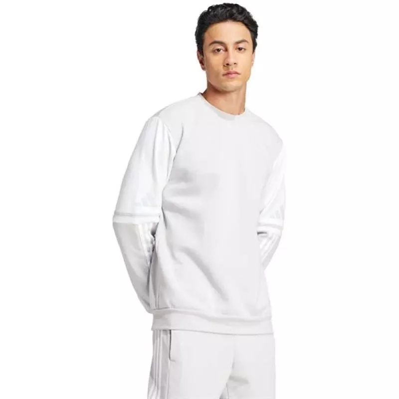 adidas Squadra 25 Sweat Crew Felpa uomo grigio M