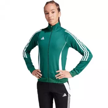 adidas Tiro 24 maglia da allenamento per donna con zip a quarto - Team Green - 2XL