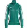 adidas Tiro 24 maglia da allenamento per donna con zip a quarto - Team Green - 2XL