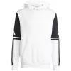 adidas Squadra 25 felpa con cappuccio uomo bianco/nero XL
