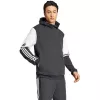 adidas Squadra 25 felpa con cappuccio uomo nero/bianco 2XL