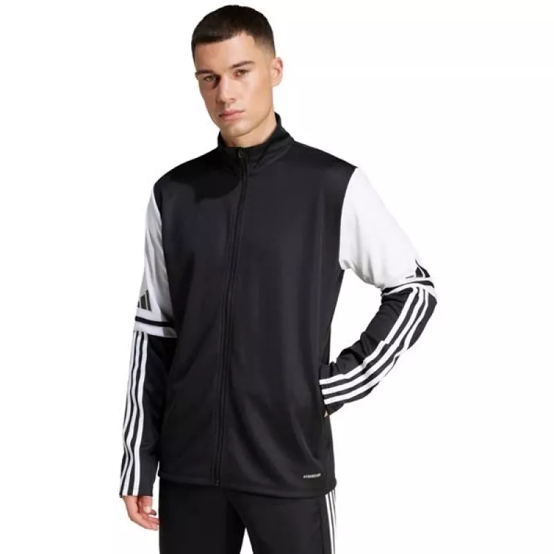 adidas Squadra 25 felpa da allenamento uomo nero/bianco M