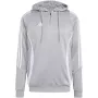 adidas Tiro 24 felpa da allenamento con cappuccio Medium Grey Heather IR7551