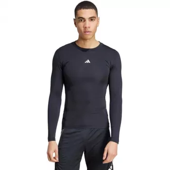 adidas Techfit maglia da allenamento a maniche lunghe uomo nero L