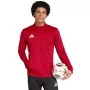 adidas Entrada 26 giacca da tuta uomo rosso L