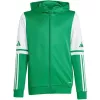 adidas Squadra 25 felpa con cappuccio bambino verde/bianco 164cm