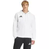 adidas Entrada 26 felpa con cappuccio full zip uomo bianco 2XL