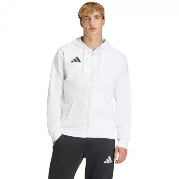 adidas Entrada 26 felpa con cappuccio full zip uomo bianco 2XL