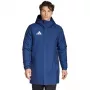 adidas Entrada 26 Stadium Jacket uomo Navy poliestere riciclato full zip con cappuccio L