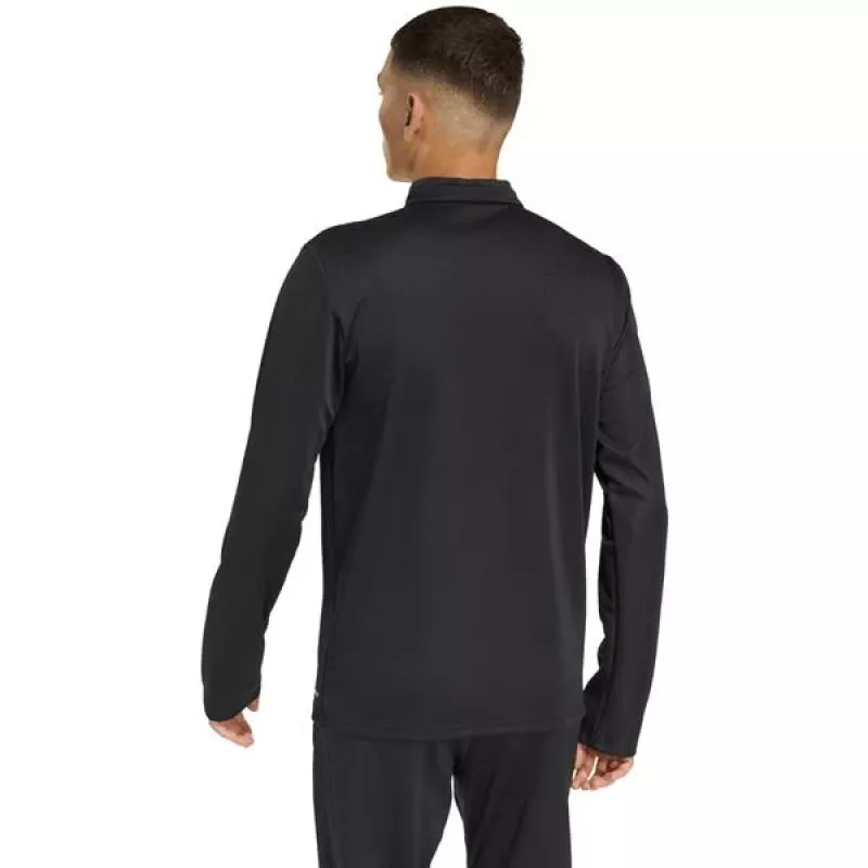 adidas Entrada 26 felpa da allenamento uomo nero